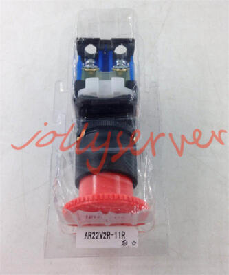 Ein Neu FUJI AR22V2R-11R Notfall Stopp Taste Schalter