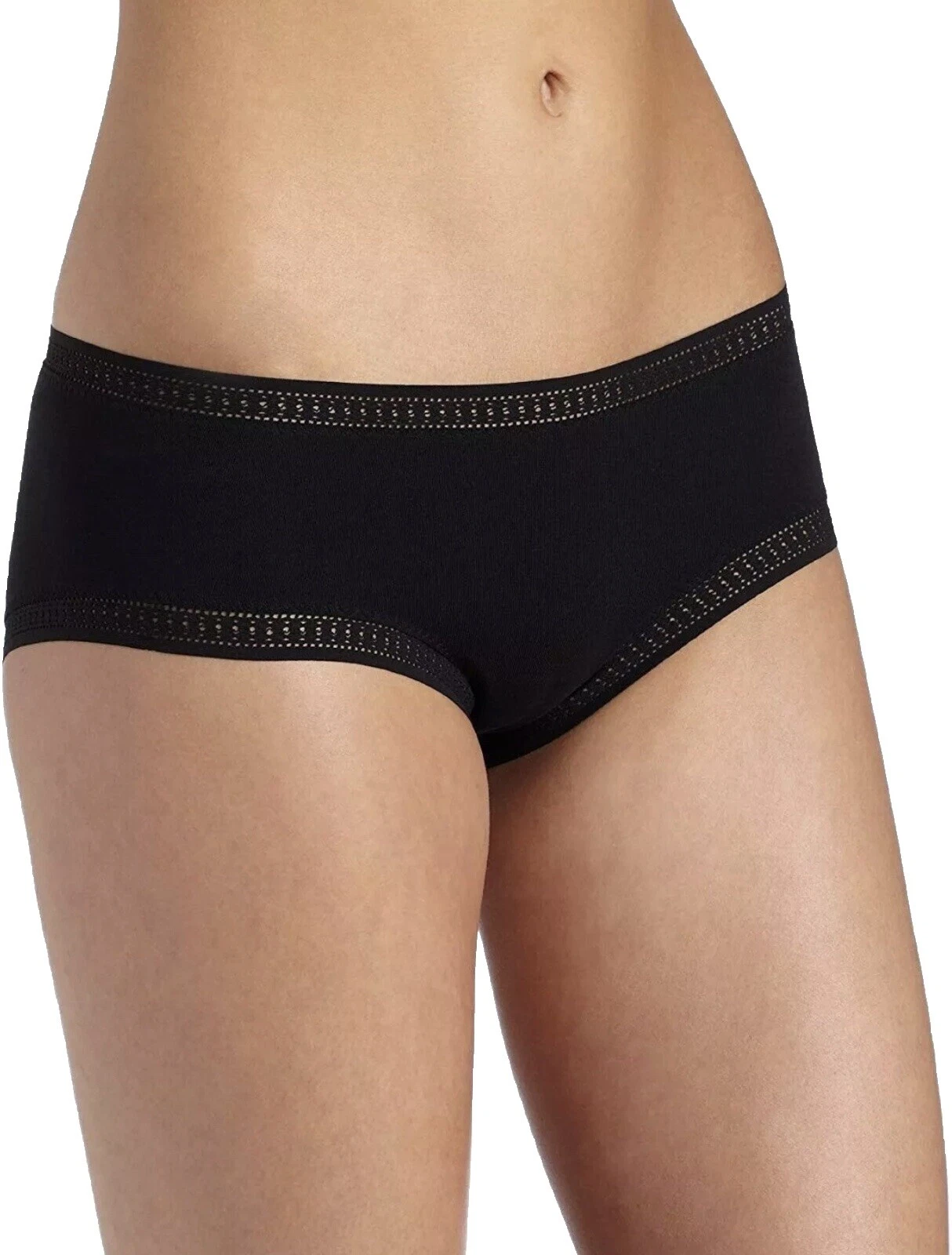 Spandex Black Panties for Women
