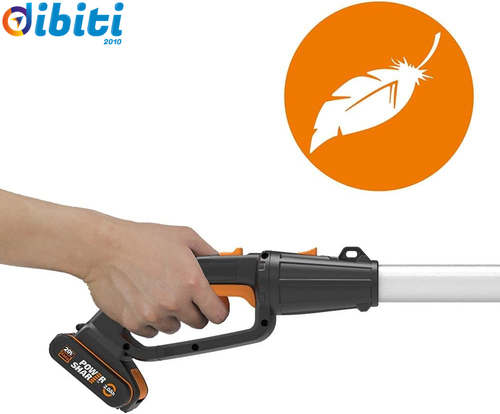 WORX 18V (20V MAX) Tagliasiepi Telescopico a Batteria PowerShare 2Ah, Cesoia Ele - Foto 6 di 12