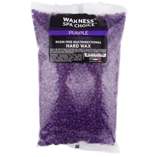 Waxness Spa Choice Rosin Free Multidirectional Hard Wax Purple  2.2 lb / 1 kg