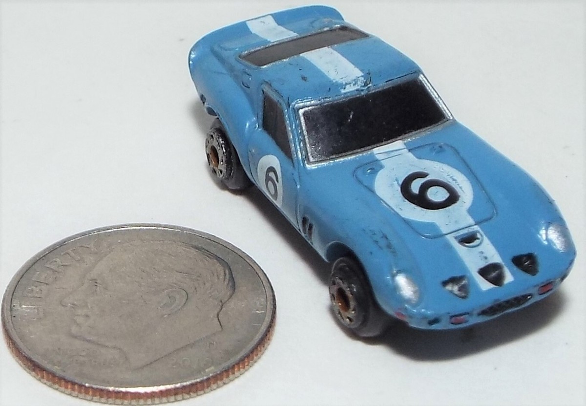 Small Micro Machine Ferrari 250 GTO Race Car in Blue number 6 | eBay