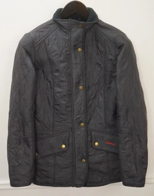 Veste Matelassée Barbour Pour Femmes Bleue Taille UK10 EU36 US6 FR38 VON209 - Photo 1/4