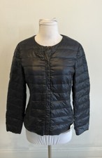 Peserico Navy Down Quilted Jacket Size Eu44 Or Usl Nwt