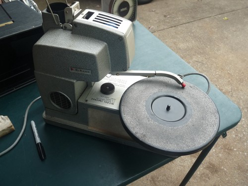 Vintage Dukane Micromatic 14A390E Filmstrip/Turntable Projector Parts or Repair - Picture 6 of 16