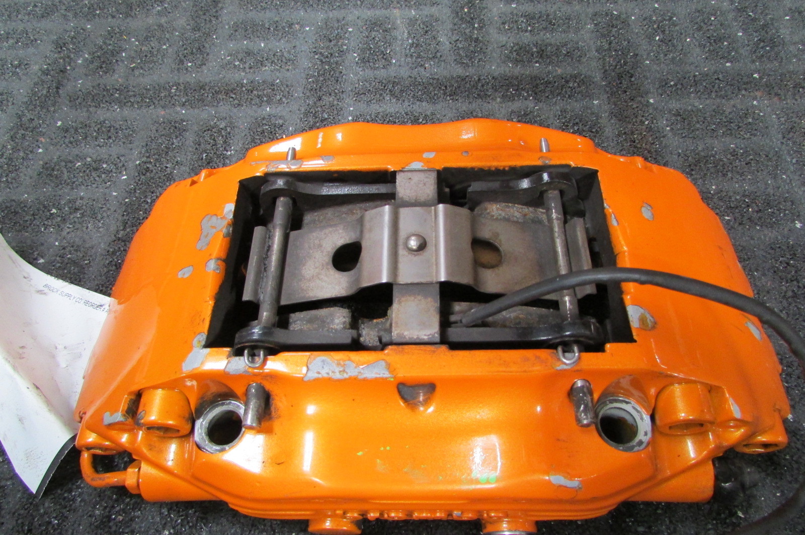 Lamborghini Gallardo, RH, Right Rear Caliper, Orange, Used, P/N 400615406J