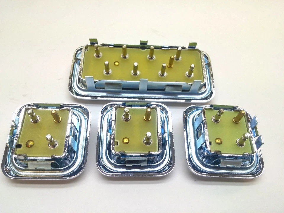 Juego de interruptores de ventana eléctrica Chevy Impala Chevelle Camaro Caprice 1959-1970 Foto 3 de 4