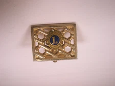Lions International SINGLE Vintage SWANK Cuff Link replacement lost/broken zc31