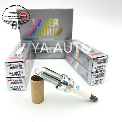 シップ 4x Genunie NGK 96779 Laser Iridium Spark Plugs for TOYOTA