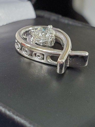 0,60 KT. 14K Weißgold 1,67 dwt (PKM013987) - Bild 6 von 9
