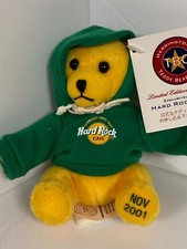 Hard Rock Cafe Bear Plush Teddy Bear Used