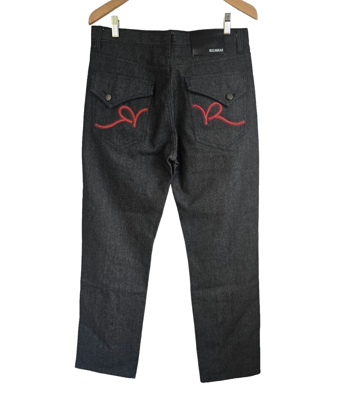 Pantalones de mezclilla para hombre Rocawear de poliéster