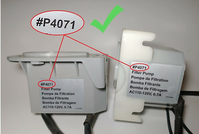 Kit Riparazione Pompa Acqua P4071 E 58113 Per Coleman E Lay-Z Spa, Con Girante, O-Ring E Guarnizioni (Codice E02)