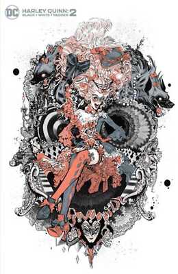 Harley Quinn Black White Redder #2 (Of 6) Cover B Joelle Jones Variant