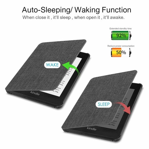 Protective Shell Cover Smart Case For Kindle 8/10th Gen Paperwhite 1/2/3/4 - Picture 7 of 18