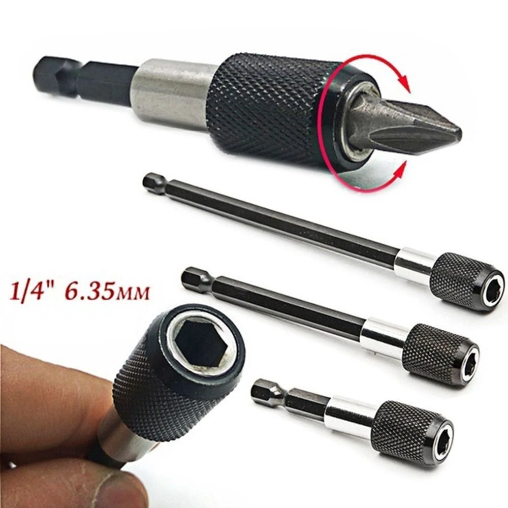 Screwdriver bit online holder for drill