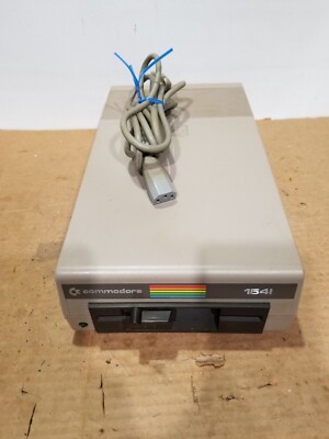 Vintage -Commodore 1541, Disk Drive, Commodore 64 C64 -Powers on