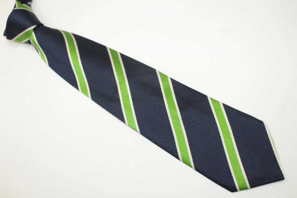 Corbata de seda RENATO BALESTRA hecha en Italia F79452 Foto 2 de 4