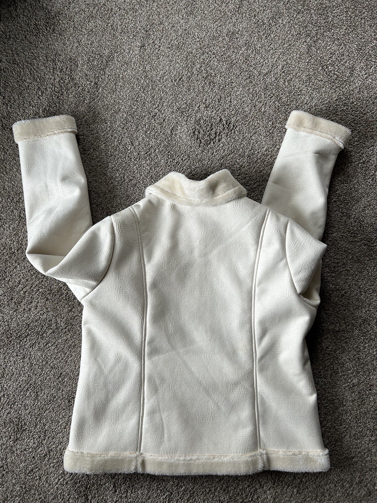 Ameri Mode Womens Jacket Size XL Ivory/Cream/Beig… - image 7