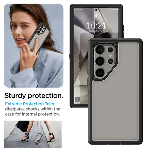 For Samsung Galaxy S24 Ultra Rugged Slim Rubber Phone Case Cover / Accessories - Picture 5 of 24