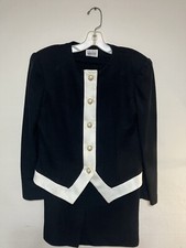 Vintage Leslie Fay Skirt Suit 8