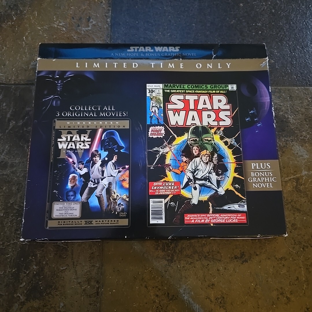 洋書 Star Wars Trilogy & From a Certain Star Wars Original Trilogy Limited Edition DVD Sets w/ Bonus