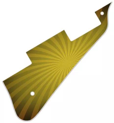 Pickguard  Compatible  with  Gibson LP Guitar Big Top Peak Yellow