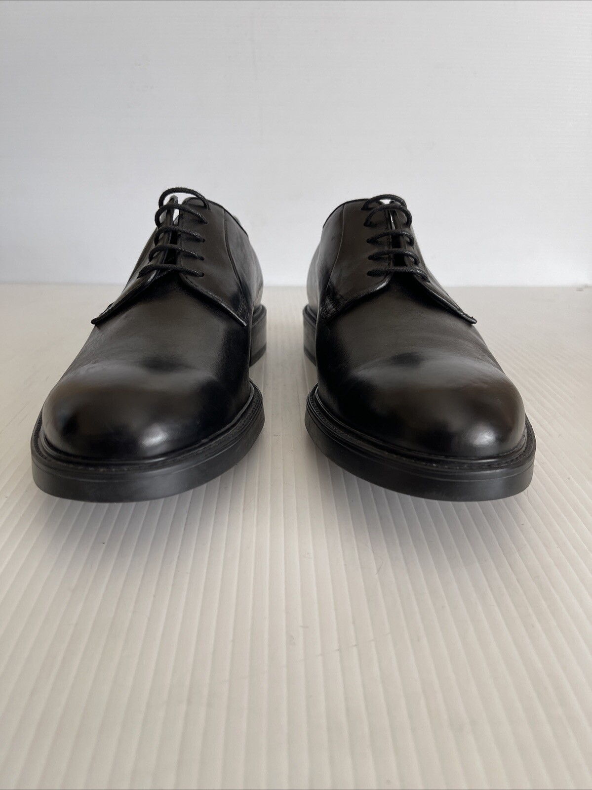 SAOLA To Boot New York Fiano Plain Toe Derby Nero 11 US (N26)