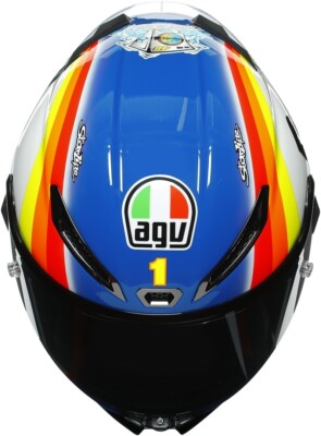 AGV WINTER TEST 2005 SEPANG LARGE VALENTINO ROSSI PISTA GP-RR