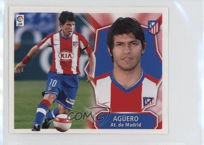 2008-09 Colecciones Este Liga Stickers Sergio Aguero 00e8