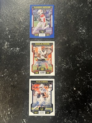 2023 Panini Score (Football) - Lot Of 3