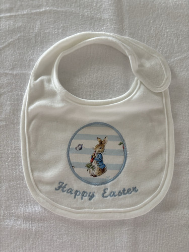 Beautiful Easter Baby Bib - Boy Or Girl - Picture 1 of 2