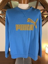 Rare Vintage Mens Puma 90s sweatshirt with big logo Size XL
