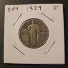 1929 Standing Liberty Silver Quarter In Fine Condition