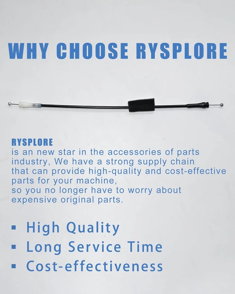 2 PIEZAS cables de liberación de puerta trasera para Ford Expedition 1997-2002 pestillo de puerta trasera C... Foto 2 de 4