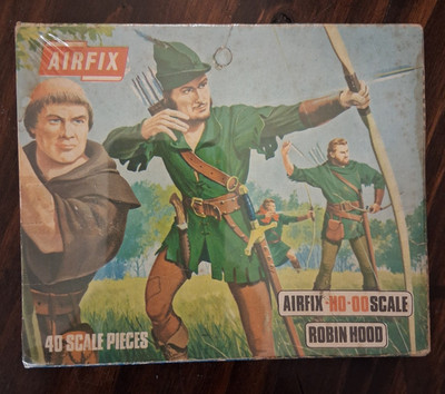 AIRFIX HO scale S20 Robin Hood figures 100% complete  set blue box READ