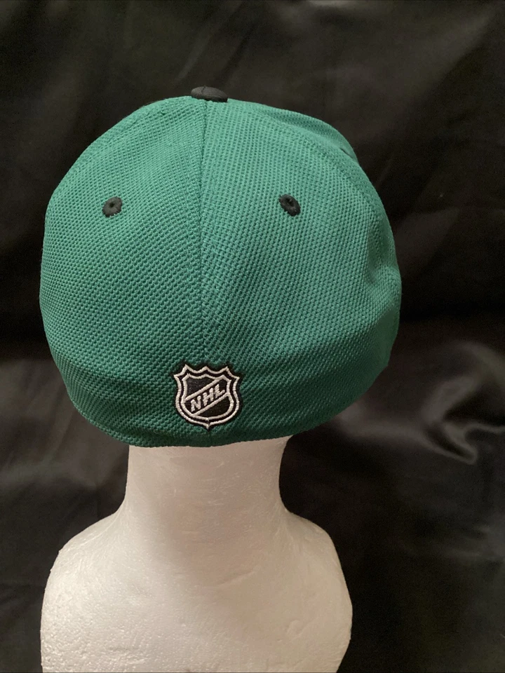 Dallas Stars NHL Green Adult Lg Reebok Fitted Cap, Excellent Condition Wore Once - Image 2 of 4