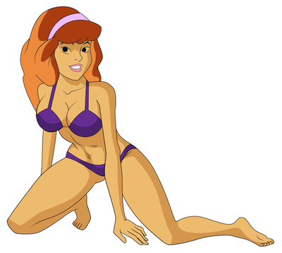 Daphne Bikini Classic Cartoon Sticker XV