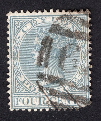 Francobollo Ceylon 1872 SG#122 usato