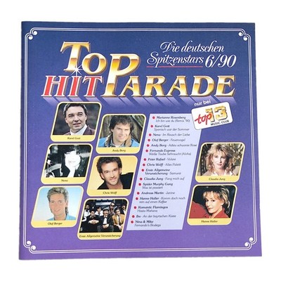 Top Hit Parade   Die deutschen Spitzenstars 6/90