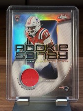 Topps 2025 Chrome Rookie Relics Kyle Williams GAME WORN Patriots Rookie