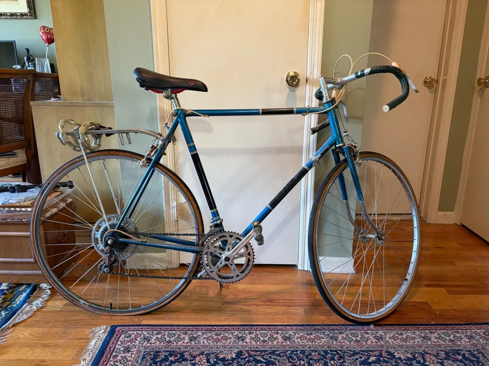 Bicicleta Raleigh Grand Prix 10 velocidades para hombre de colección 1973 dueño original, Paperwotk Foto 2 de 4