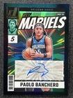 2024-25 Donruss Paolo Banchero Net Marvels Signatures Black Auto 1/1 One of One