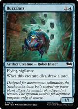 4x MTG Teenage Mutant Ninja Turtles TMNT ** BUZZ BOTS x4 ** NM