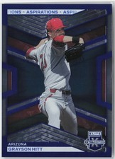 2023 Panini Elite Extra Edition #133 Grayson Hitt Blue /349