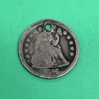 1857 10c Seated Liberty Dime