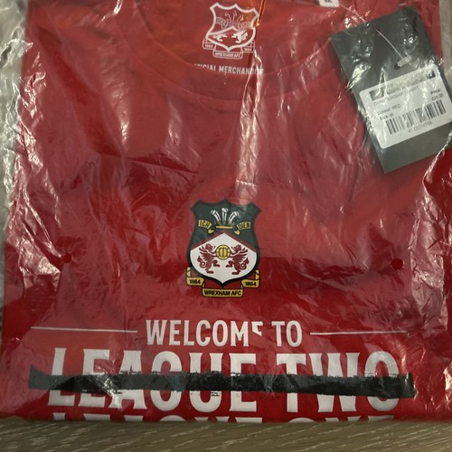 Wrexham AFC Welcome to the Championship Shirt NEU SEALED M HERREN - Bild 4 von 7
