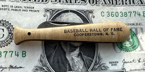 VINTAGE BASEBALL HALL OF FAME KNIFE - USA