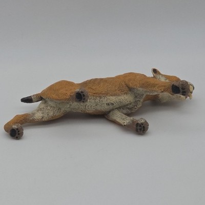 Papo Smilodon Figure 2010 Prehistoric Saber Tooth Tiger 55022
