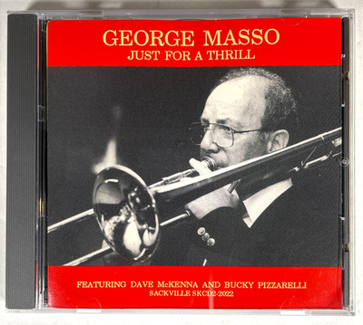GEORGE MASSO Just For A Thrill CD 1990 Canada