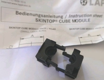 4 St. Lapp 20x20 Large Kabeldurchführung SKINTOP CUBE   52220003